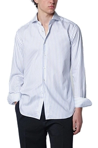 Xacus Striped Long-Sleeved Shirt