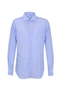 Xacus Striped Long-Sleeve Shirt