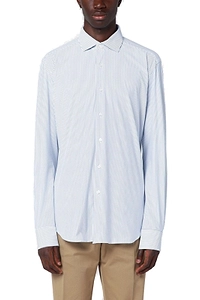 Xacus Striped Long-Sleeved Shirt