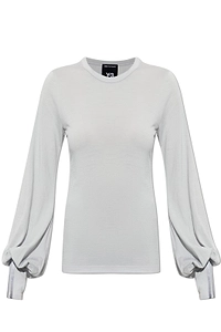 Y-3 Balloon-Sleeve Top