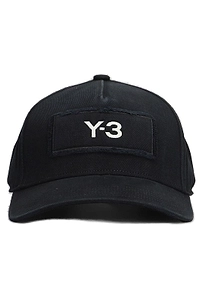 Y-3 Race Logo Printed Cap