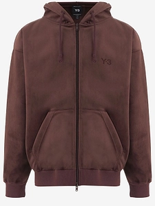 Y-3 Ribbed Zip-Up Hoodie