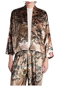 Yavi Florist Story Velvet Jacket