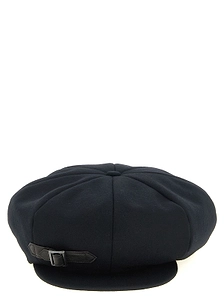 Yohji Yamamoto Buckle Detailed Casquette Hat