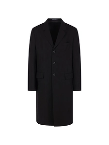Yohji Yamamoto Button-Up Long Coat
