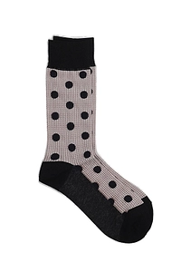 Yohji Yamamoto Dot-Embroidered Socks