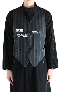 Yohji Yamamoto Striped Vest