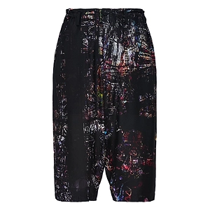 Yohji Yamamoto Stained Glass Printed Pants