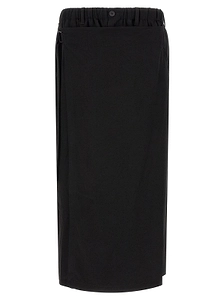 Yohji Yamamoto Wallet Panel Wide-Leg Pants