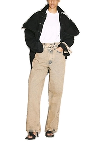 Y/Project Double Waistband Wide-Leg Jeans