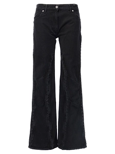 Y/Project Faded Effect Flared Jeans