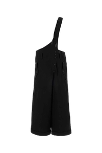 Y's I Center Tuck Wide-Leg Jumpsuits