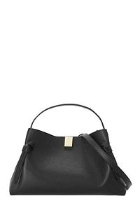 Yuzefi Pebbled Top Handle Shoulder Bag