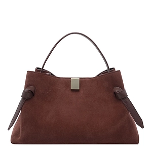 Yuzefi Gyoza Suede Shoulder Bag