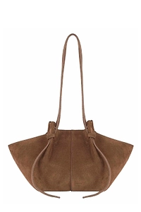 Yuzefi Mochi Logo Debossed Shoulder Bag