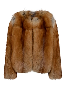 Yves Salomon Long Fur Coat