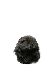 Yves Salomon Quilted Chapka Hat
