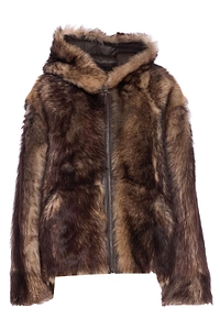 Yves Salomon Reversible Hooded Jacket