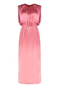 Yves Salomon Satin Dress