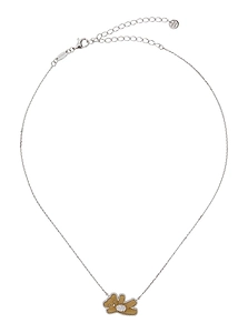 Yvmin Metal Greeting Bear Pendant Necklace