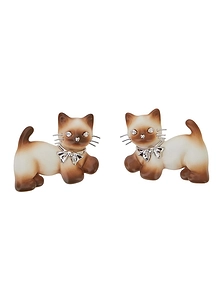 Yvmin Kitten Bow Hair Clips