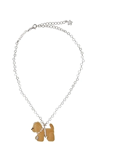 Yvmin Puppy Pendant Necklace