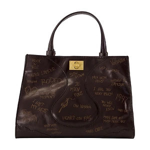 Zadig & Voltaire Jack Nano Graffiti Tote Bag