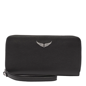 Zadig & Voltaire Logo-Plaque Zipped Purse