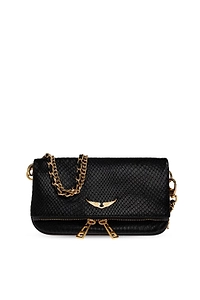 Zadig & Voltaire Rock Mini Soft Wild Clutch Bag