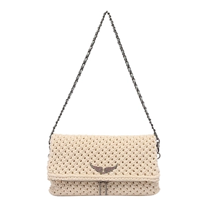 Zadig & Voltaire Rock Macramé Clutch Bag