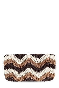 Zadig & Voltaire Rock Macramé Knit Clutch Bag