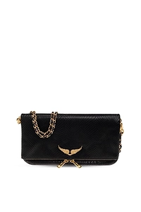 Zadig & Voltaire Rock Mini Soft Wild Clutch Bag