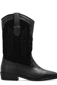 Zadig & Voltaire Tex Western Ankle Boots