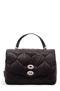 Zanellato Twist Block Folodover Top Medium Tote Bag