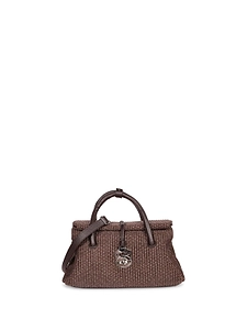 Zanellato Woven Top Handle Shoulder Bag