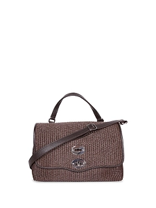 Zanellato Woven Double Closure Shoulder Bag