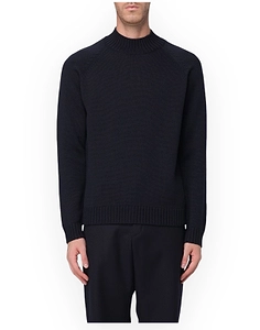 Zanone Mock Neck Knitted Jumper