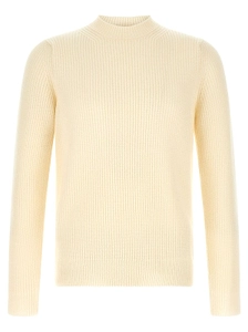 Zanone Ribbed Mock-Neck Knitted Sweater