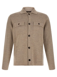 Zanone Saharan Shirt-Collar Cardigan