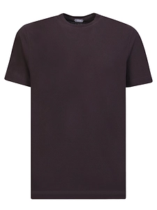 Zanone Short-Sleeved Straight-Hem Crewneck T-Shirt