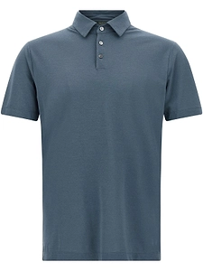Zanone Short-Sleeved Polo Shirt