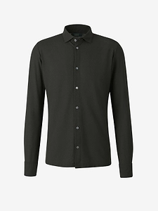 Zanone Slit Cotton Shirt