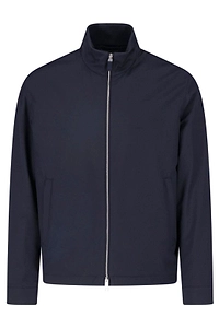 Zegna Motorin Stand-Collar Performance Jacket
