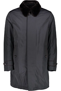 Zegna Padded Two-Way Zipped Raincoat