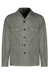 Zegna Patch Pocket Shirt Jacket