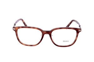 Zegna Rectangular Glasses And Frames