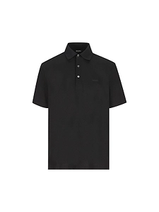 Zegna Short-Sleeved Buttoned Polo Shirt