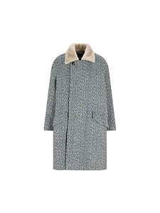 Zegna Single-Breasted Long Coat