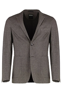 Zegna Single Breasted Tailored Jacket