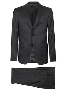 Zegna Single Breasted Two-Piece Suit